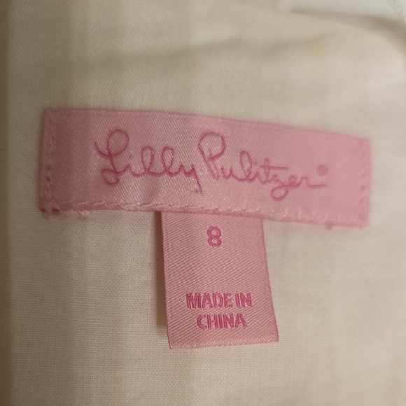 Lilly Pulitzer Strapless Floral Dress in Pink, Yellow, and Green - Picture 2 of 16